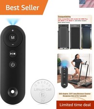 Lightweight Treadmill Remote Control - Includes Battery for Convenient Use