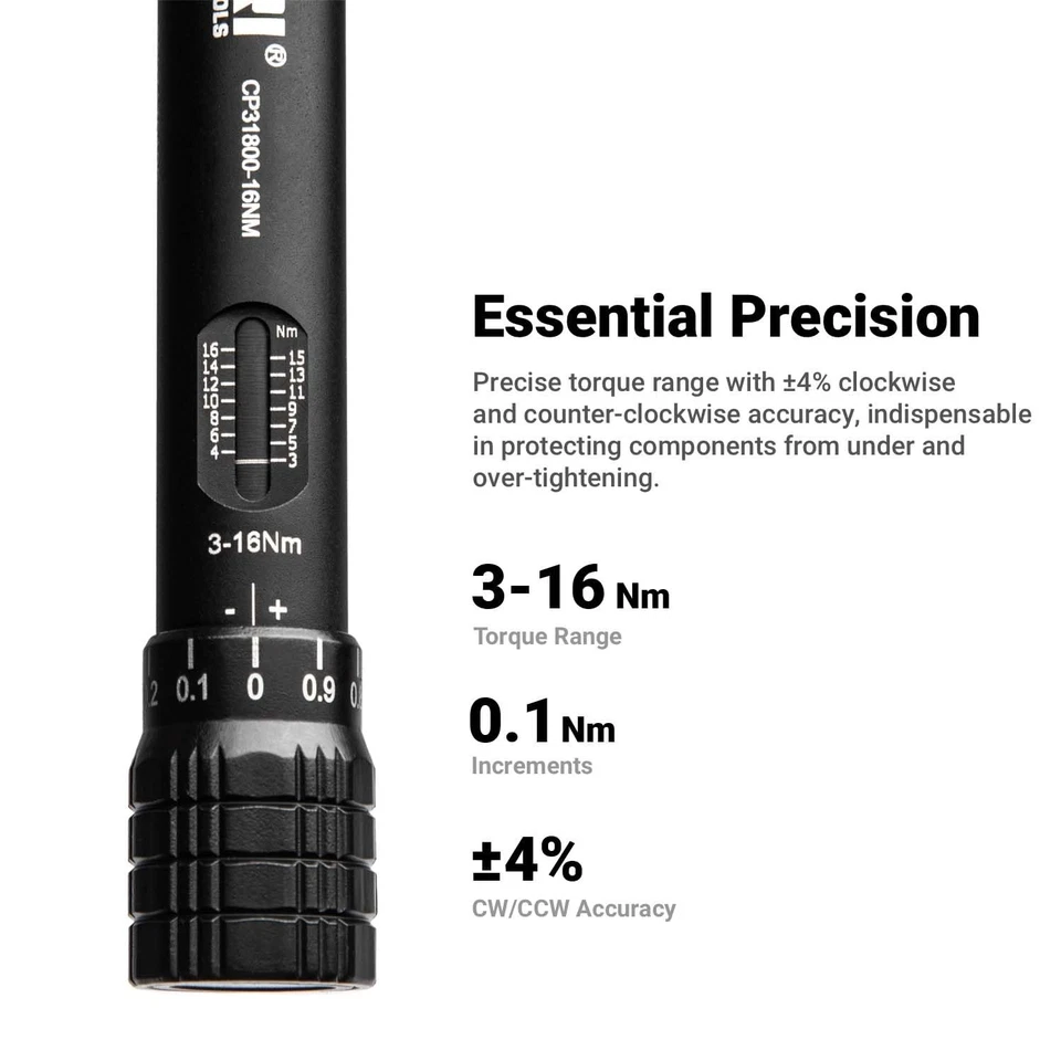 1/4 in. Drive Mini Torque Wrench Set, 3-16 Nm - Image 3 of 4