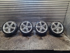 AUDI A6 ALLOY WHEEL SET OF 4 & TYRES 255/35/R20 20'' 9J ET37 C7 2012-2015