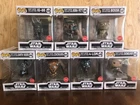 Star Wars Bounty Hunters Collection Funko Pop Complete Set USED