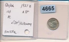 CEYLON -1921 - SILVER  - XF - #4665