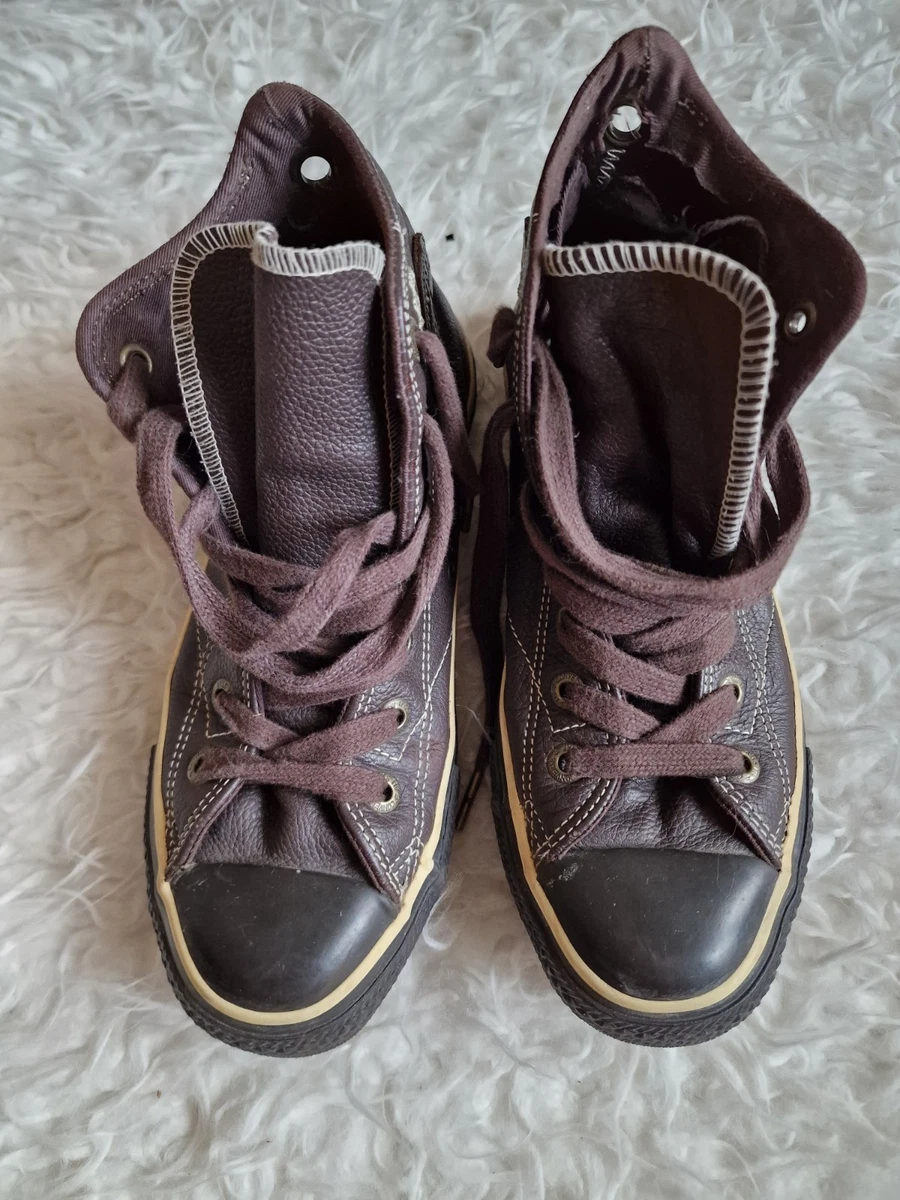 Chaussures à Lacets Vintage En Cuir Noir - Pointure 38 - Style Plat - Occasion
