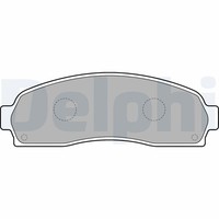 LP1757 Delphi Bremsbelagsatz, Scheibenbremse FüR Ford Usa