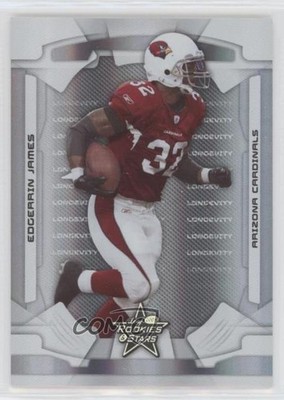 2008 Leaf Rookies & Stars Longevity Parallel Holofoil 37/99 Edgerrin James w1s