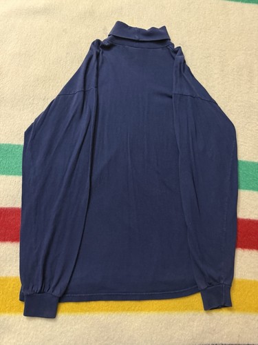 Vintage 90s New York Yankees Mock Neck Turtleneck Majestic Official Size Large L - Picture 4 of 12