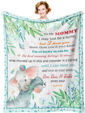 Thoughtful Gifts for New Moms: 60   x50    Blanket for Expecting Mothers