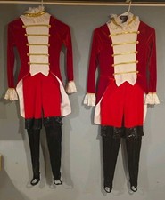 Two Beethoven Themed Girls Hip Hop Duet Dance Costumes. Sizes LC And XLC.