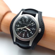 *Near MINT* HAMILTON khaki 9415A 33mm Black D...
