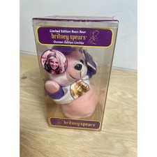 Britney Spears 2000 Limited Edition Bean Bear Oops I Did It Again Vintage Sealed