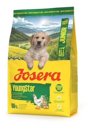 JOSERA All Sizes - Junior YoungStar 3 kg - Getreidefreies Welpenfutter
