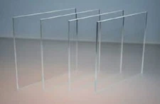 Acrylic Plexiglass Plastic Sheet - 3/4" Thick - Clear Cast - 12" x 12"