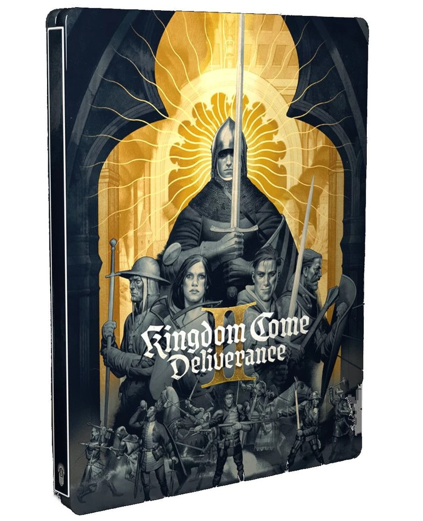Kingdom Come Deliverance II - KDC 2 - NEW G2 Steelbook - PC, PS5, XBOX - NO GAME