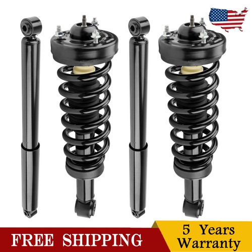 4Pcs Front Rear Shock Absorbers Struts For Ford F-150 2004-2007 2008 RWD