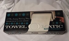 A Fine Accessery for Every Home Cordless Push Button Dispenser Towel O matic
