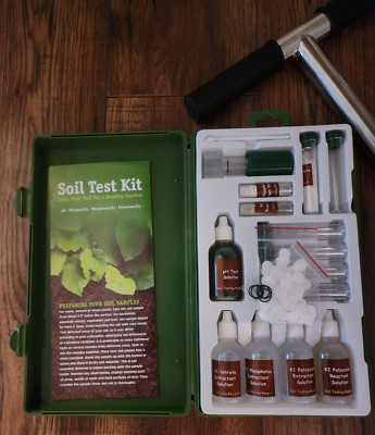 Luster Leaf Environmental Concepts # 1663 Soil pH, N, P, K Soil Test Kit & Probe