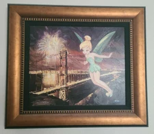 Jim Salvati "Tink's Night Flight" Giclee on Canvas (LE 4/5) ARTIST PROOF