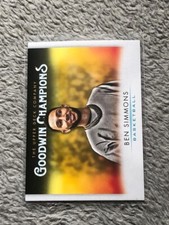 724-15 2021 Upper Deck Goodwin Champions Ben Simmons Basketball #80