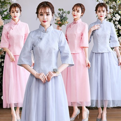 chinese bridesmaid dresses