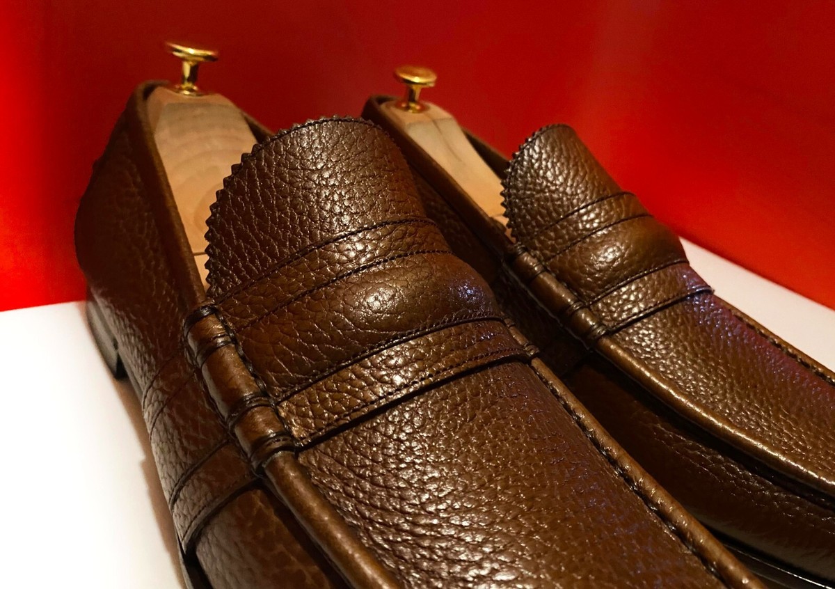 GUCCI GG Monogram Suede Guccissima Loafers
Men\'s US 9.5D gucci Vintage Guccisima Leather GG Monogram Sneakers Size  main image 4