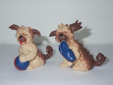 PVC figurine vintage - Lot de 2 figurines Boomer - Schleich (B18)
