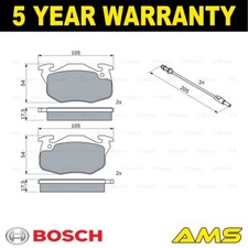 Fits Peugeot 106 205 Citroen Saxo Renault Clio Brake Pads Set Front Bosch