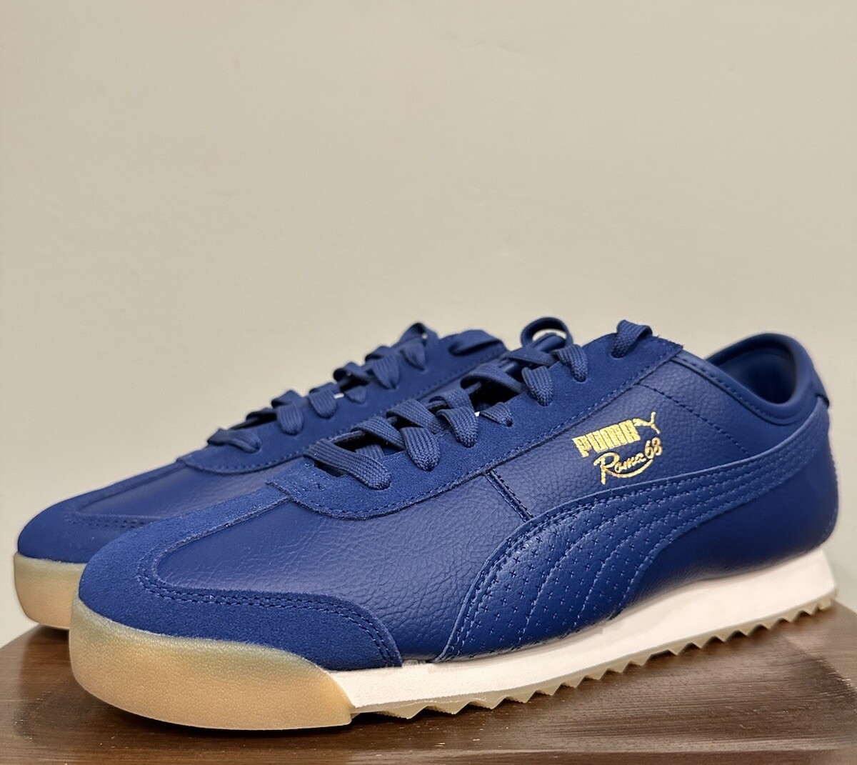 Size 9.5 - Puma Roma '68 New Heritage - Blazing Blue for sale