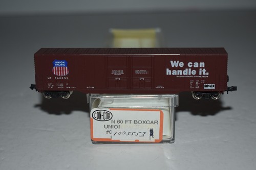 Carro de carga doble puerta escala N Con-Cor Union Pacific 50' 960092 C43791 | Zustand: Used