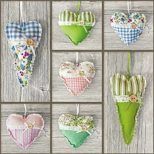 Hearts Table Napkins