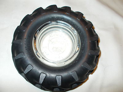 BF GOODRICH/EUZKADI TRACTOR TIRE ASHTRAY MADE IN USA NO CHIPS OR CRACKS 