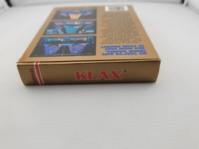 Klax for Nintendo NES In Box Near Mint Shape