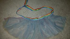Tutu Skirt Ballerina Dancer Fancy Dress Halloween Pet Dog Cat Costume s/m