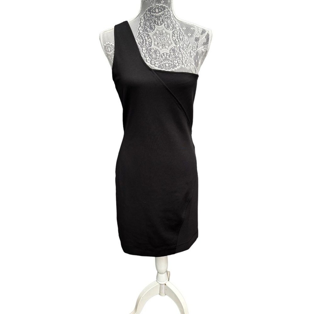 French Connection Women's 12 Margarita One Shoulder Black Bandage Mini Dress | eBay French Connection Women's 12 Margarita One Shoulder Black Bandage Mini Dress | eBay