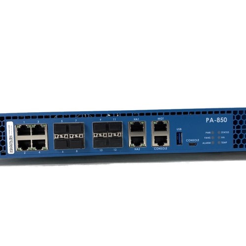 Palo Alto PA-850 NexGen Enterprise Firewall 750-000119-00F 4GB 4SFP 4SFP+ - Afbeelding 3 van 4