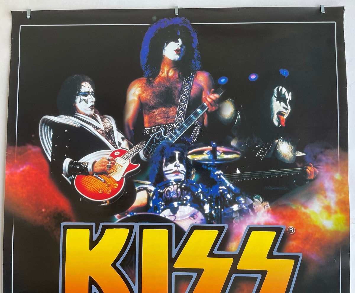 2001年! KISS·来日JAPAN TOURパンフレット ORIGINAL! Kiss JAPAN official PROMO ONLY 2001 TOUR POSTER