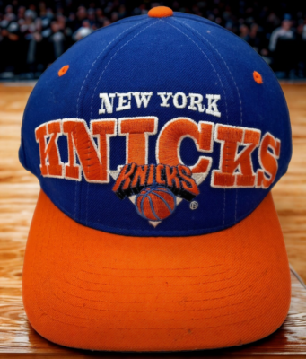 New York Knicks Starter Tri-Power Snapback Hat NBA Basketball 90s