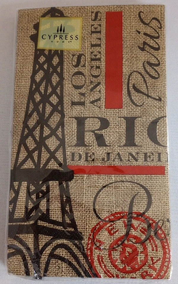 Cypress Home City Lights Paper Guest Towels Buffet Napkins 15 Count - Image 2 of 4