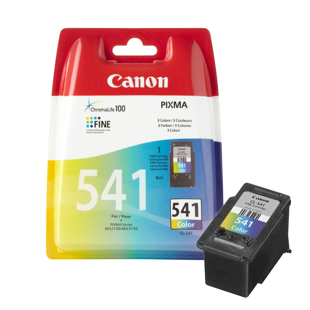 Original Canon CL541 Colour Ink Cartridge For PIXMA TS5151 Inkjet Printer