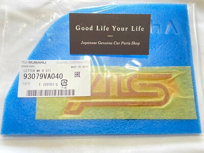 Genuine Suberu OEM Impreza WRX STi Rear Badge 2015-2018 STi - Foto 6