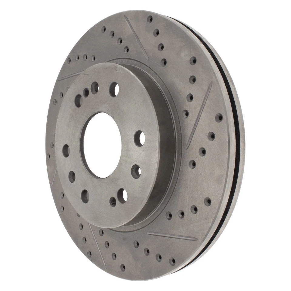 Rotor de freno perforado y ranurado StopTech 227,66057L para Chevy Silverado 1500 05-19 Foto 3 de 4