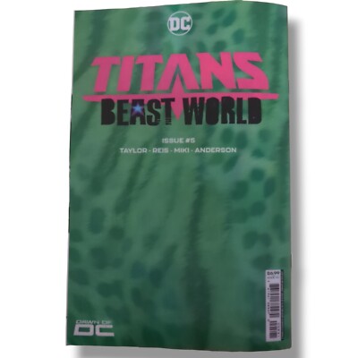 Titans: Beast World #5 Clayton Henry Lenticular Variant Cover (DC