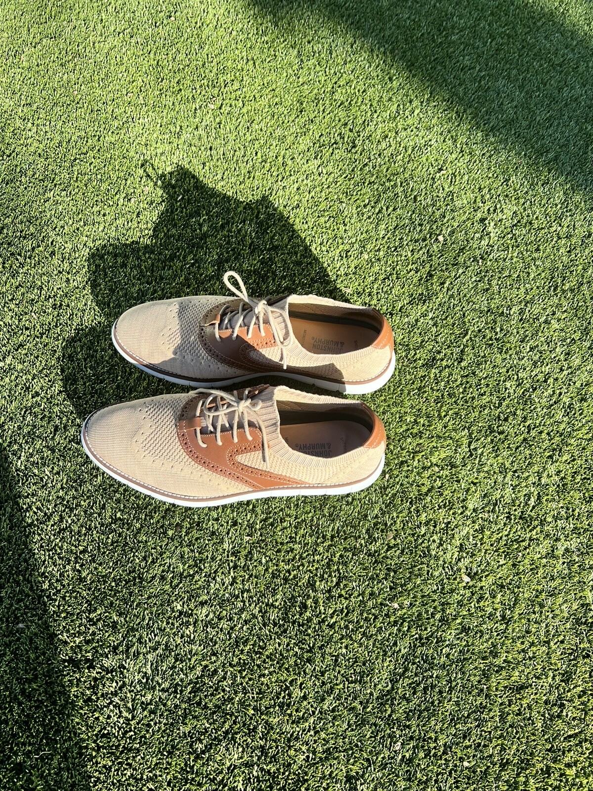 SAOLA 20 8388 SCARPE DA UOMO 9 5 M MARRONE TAN MARRONE JOHNSTON & MURPHY