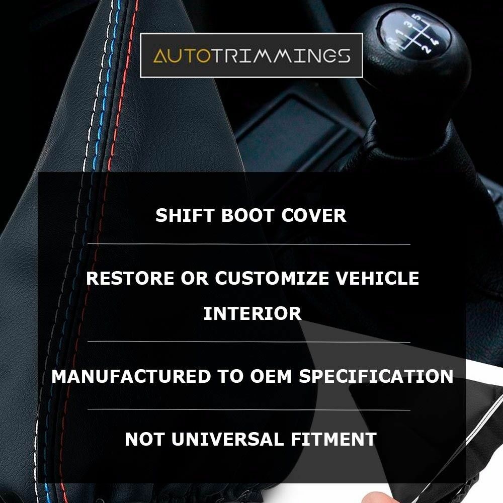 Manual Shift Boot Cover Carbon Fiber for Acura NSX 1991-2005 Red Stitch