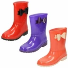 Girls Spot On Wellington Boots