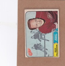 1968-69 O PEE CHEE HOCKEY BRUCE MACGREGOR #30 RED WINGS POOR/GOOD *A26049