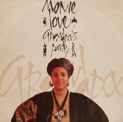 Monie Love-Grandpa's Party Vinyl 7'' Single.1989 Cooltempo COOL 184.