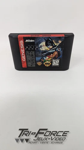 Batman Forever Sega Genesis SG Authentic Cart tested Free shipping