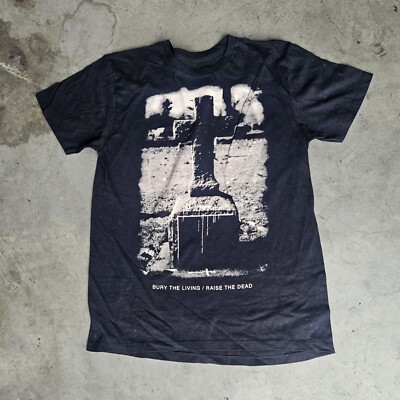 Aconite & Tonic goth gothic rock tee shirt t-shirt preowned sz L