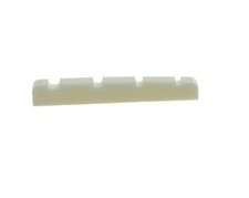 38x3.5 Flat Base Cattle Bone Bass Guitar Nut 4 String Bass Real Pure Bone Nut