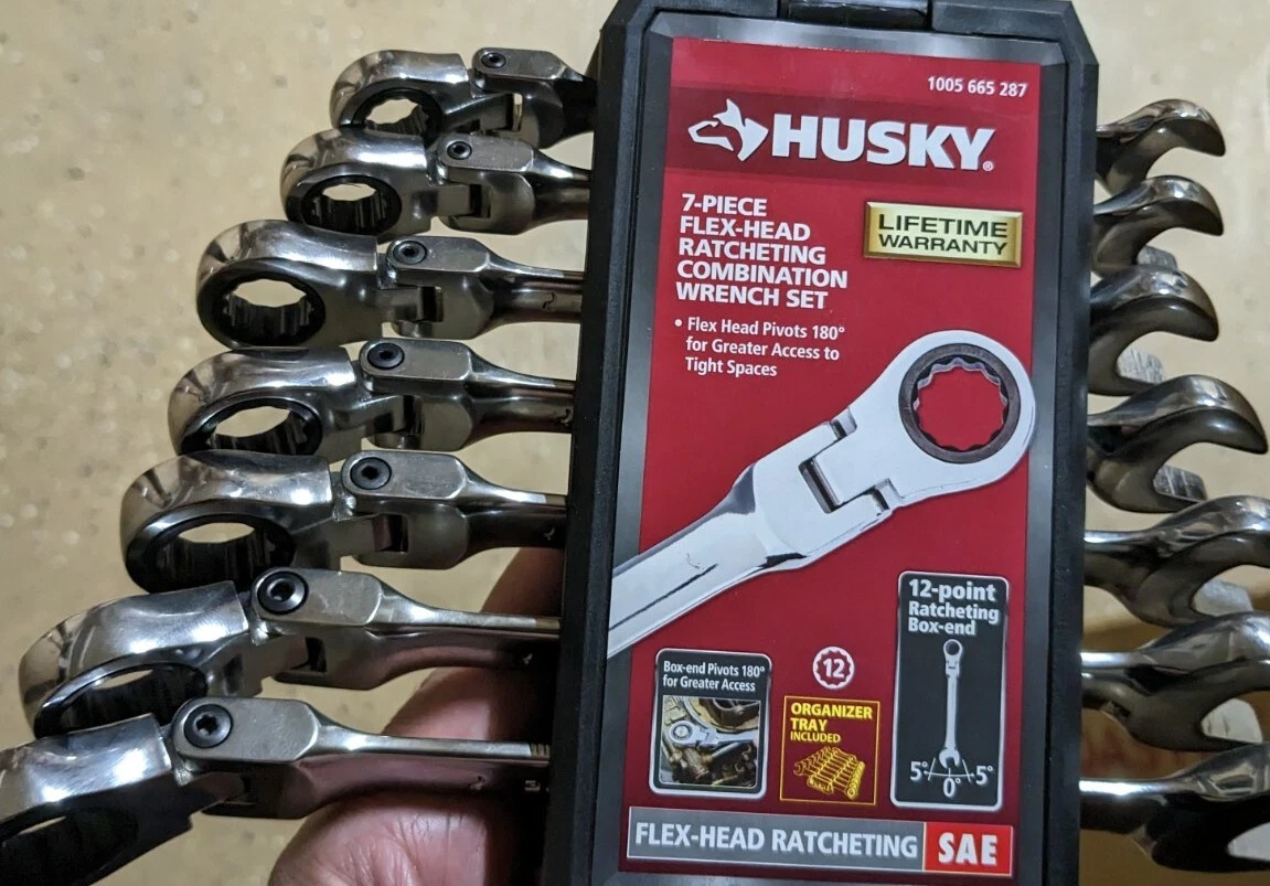 Husky wrench ratchet set outlet
