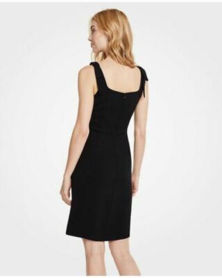 black sheath dress petite Glitter Knit Sheath Dress main image 0